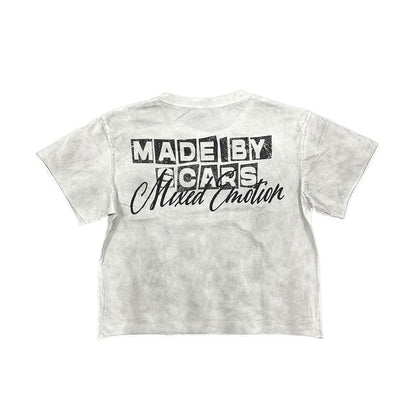 Mixed Emotion "XIX" Oversized White Tee
