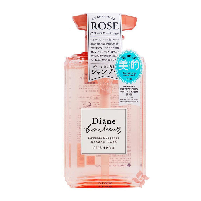 Moist Diane Bonheur Grasse Rose Shampoo / Treatment 500 mL