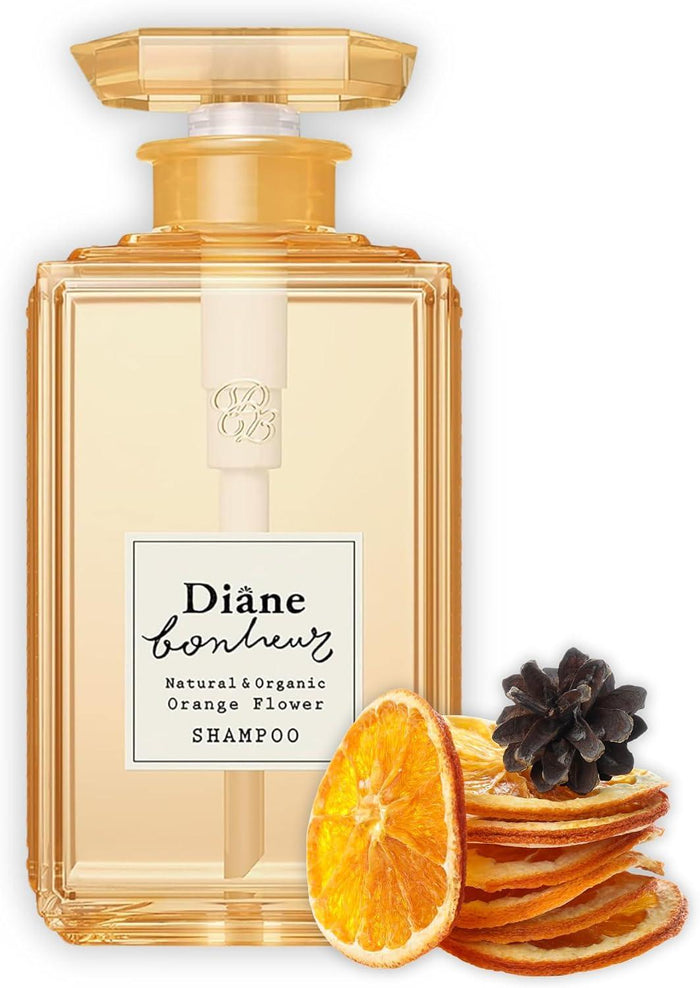 Moist Diane Bonheur Orange Flower Shampoo / Treatment 500 mL
