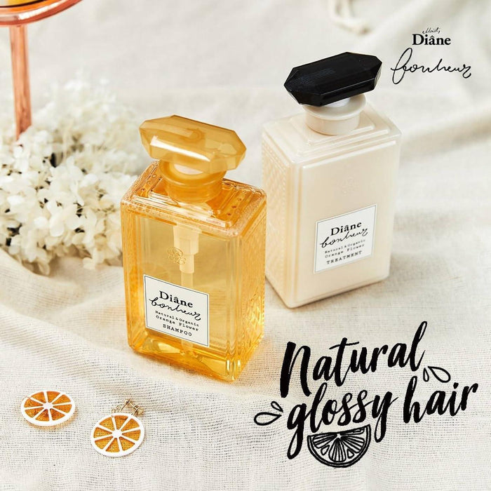 Moist Diane Bonheur Orange Flower Shampoo / Treatment 500 mL