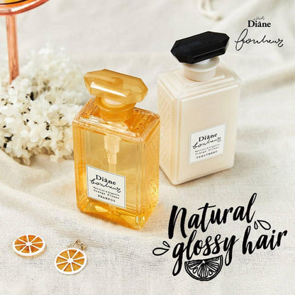 Moist Diane Bonheur Orange Flower Shampoo / Treatment 500 mL
