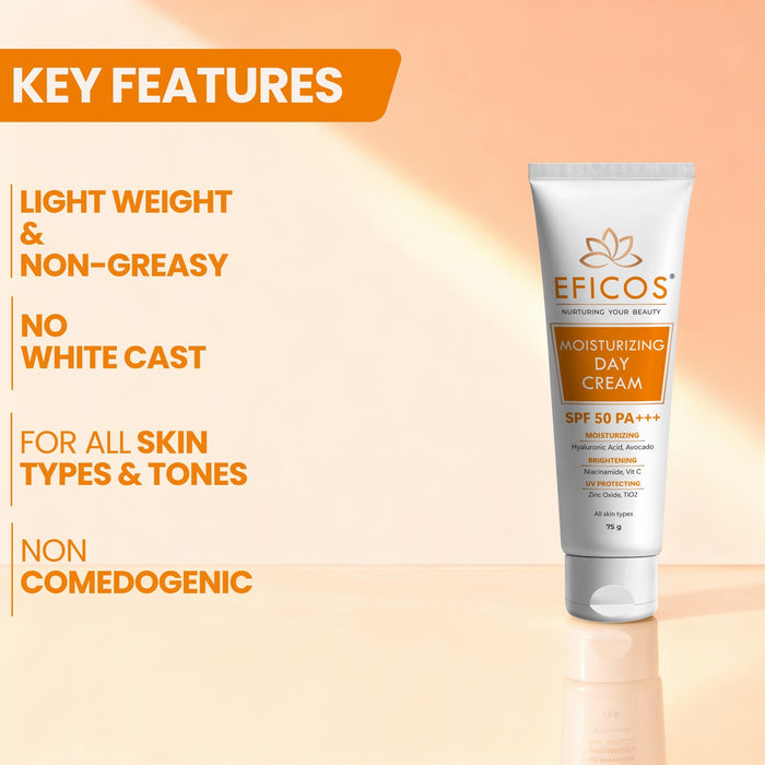 MOISTURISING DAY CREAM SPF50 75G