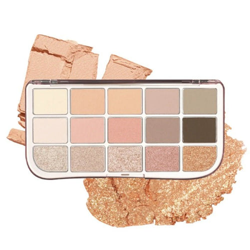 MORE MOOD EYESHADOW PALETTE 02 MORE THAN CORAL - Paleta Farduri De Pleoape 15 Culori - skinseen.ro