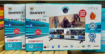 MP Smart Plus 32" Frameless Smart TV – 32SMTKF11 | Bluetooth | Android 14 | Netflix | YouTube | DVB-T2 | 1 Year Warranty