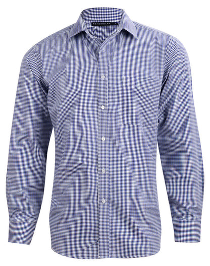 Multi-Tone Check LS Shirt