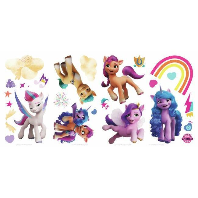 My Little Pony Peel And Stick Wall Decals 25 Kids Room Fun Wall Stickers