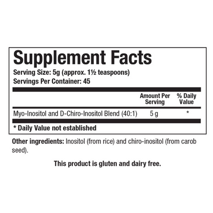 Myo + D-Chiro Inositol by Biotics Research