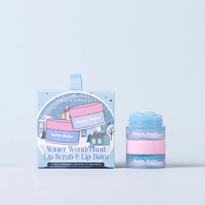 NCLA Beauty Winter Wonderland Mini Ornament Lip Care Duo - rinkinys lūpoms