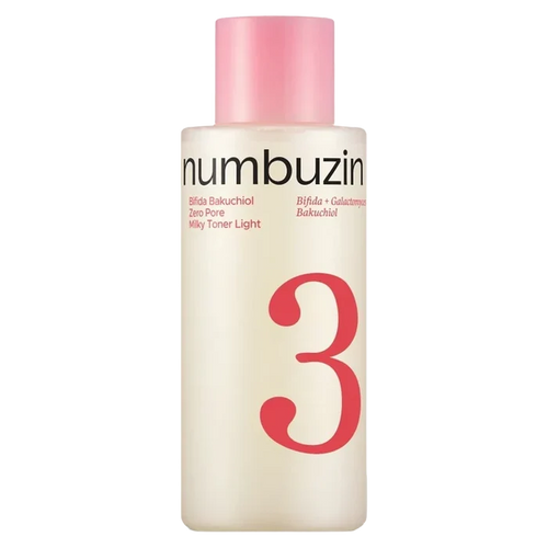 Numbuzin - No.3 Bifida Bakuchiol 50 Zero Pore Milky Toner 200ml