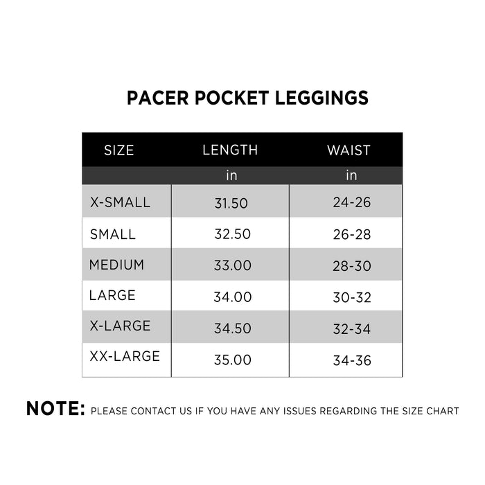 Pacer Pocket Leggings - IRONGEAR Fitness
