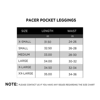 Pacer Pocket Leggings - IRONGEAR Fitness