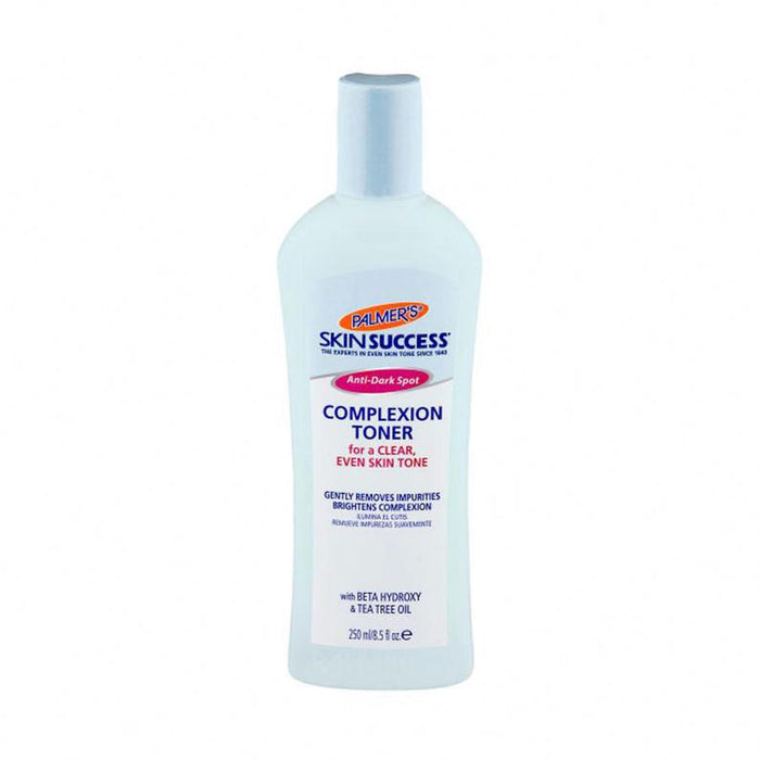 Light blue bottle of Palmer's Skin Success toner complexion toner for clear even skin tone