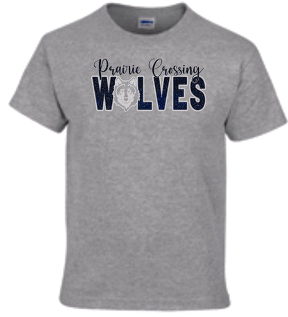 PCE Basic Tee SCRIPT Design- Matte or Glitter