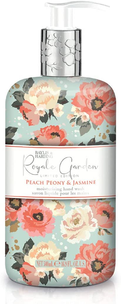 Peachy Floral Trio: Baylis & Harding Hand Wash Bundle for £10