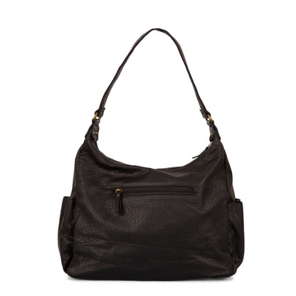 Pebbled Hobo Bag - Bentley