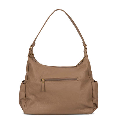 Pebbled Hobo Bag - Bentley