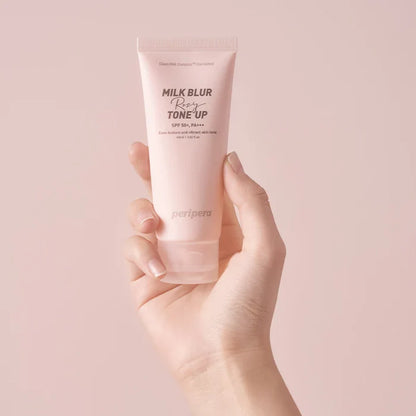 PERIPERA milk blur tone up cream 03 rosy كريم تفتيح فوري