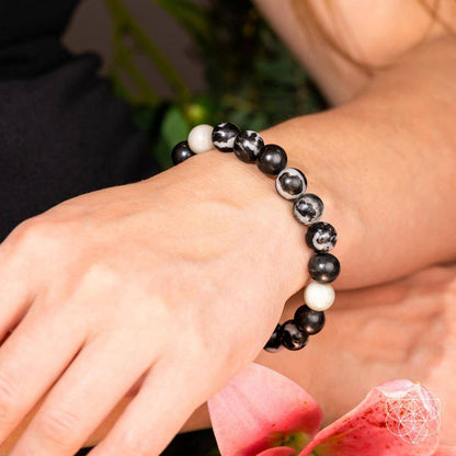 Permission to Pause - The Zebra Jasper Bracelet