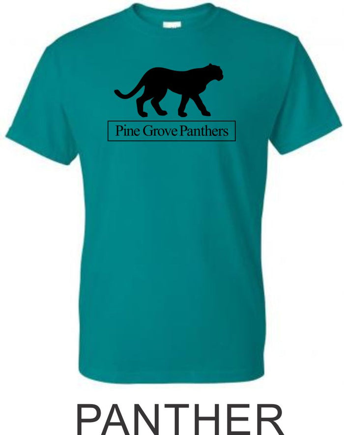 PGE Teal Basic Tee- 4 Designs- Matte or Glitter