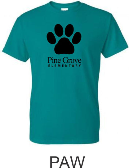PGE Teal Basic Tee- 4 Designs- Matte or Glitter