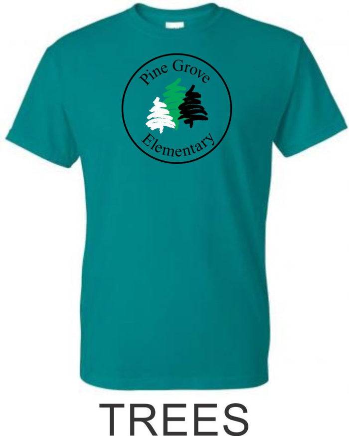 PGE Teal Basic Tee- 4 Designs- Matte or Glitter