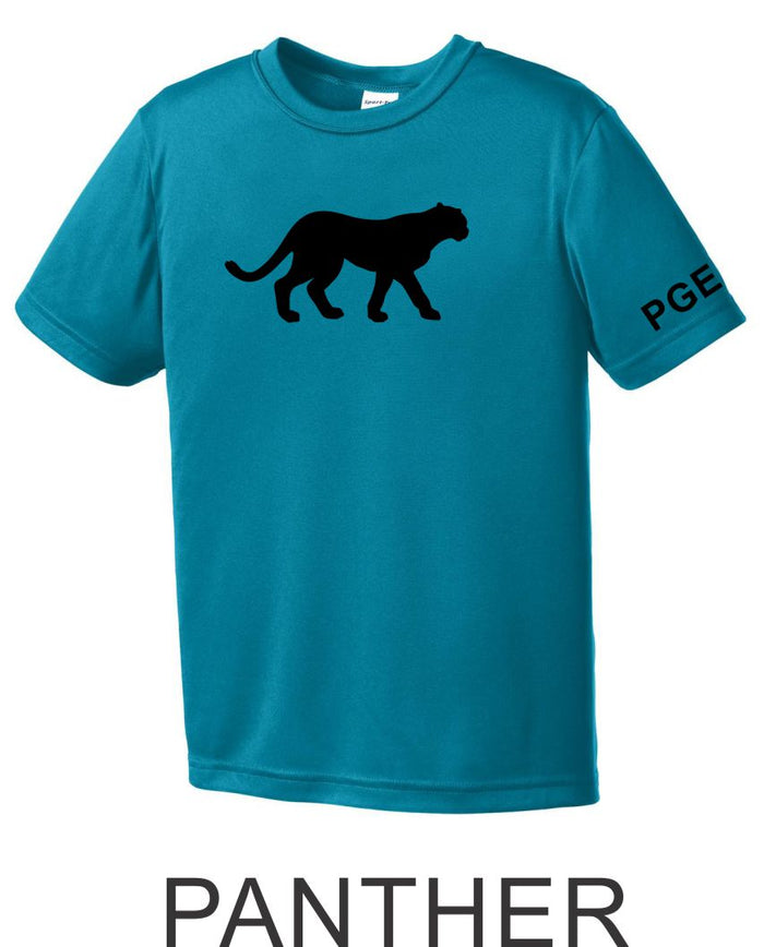 PGE Teal Wicking T-Shirt- 3 Designs
