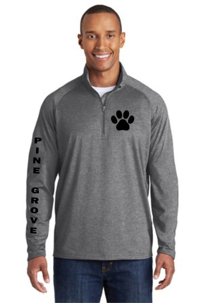 PGE Unisex Sport Wick 1/2 Zip Pullover