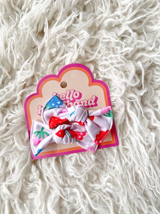 Pigtail Clip Set - Berries