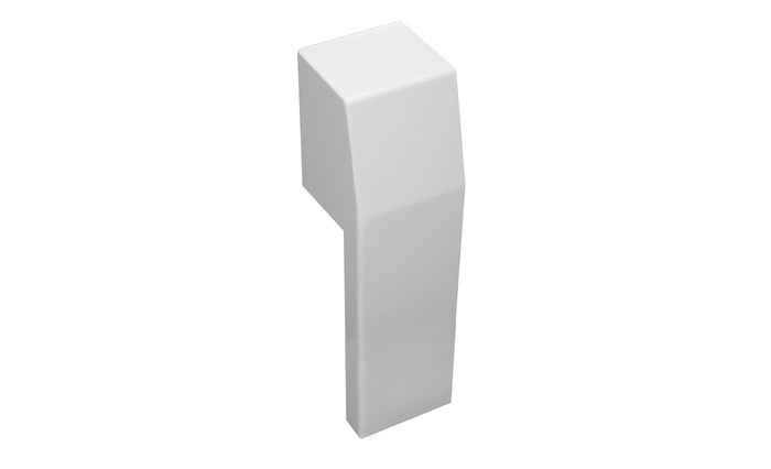 Baseboarders Premium Tall open endcap in White.