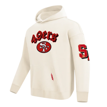 Pro Standard San Francisco 49ers Best Of Pull Over Hoodie - Eggshell (FS45410965-EGG)