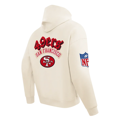 Pro Standard San Francisco 49ers Best Of Pull Over Hoodie - Eggshell (FS45410965-EGG)