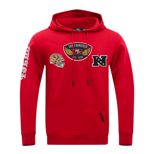 Pro Standard San Francisco 49ers Born For Sport Hoodie - Red (FS45411079-RED)