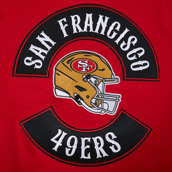 Pro Standard San Francisco 49ers Born For Sport Hoodie - Red (FS45411079-RED)