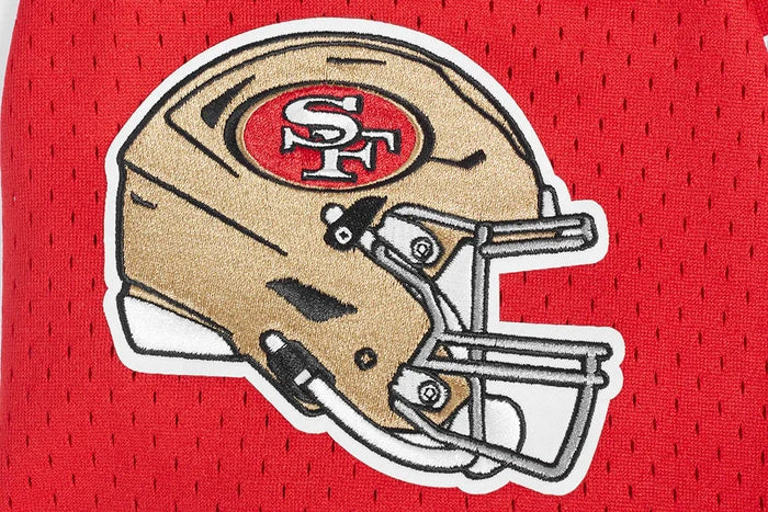 Pro Standard San Francisco 49ers Christian McCaffrey #23 Button Up Jersey - Red/Black (FS41410226-RBK)