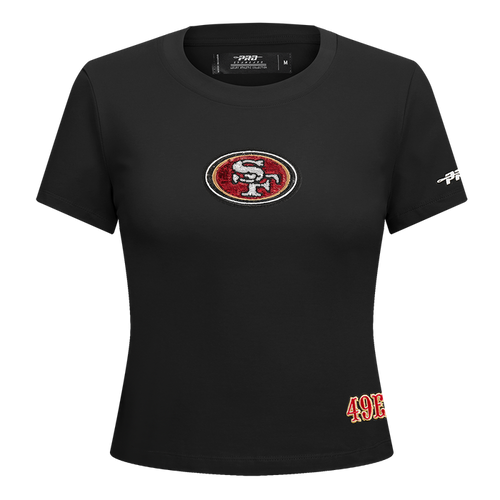 Pro Standard San Francisco 49ers Game Day Classics Women's Baby Doll Tee - Black (FS4A410538-BLK)