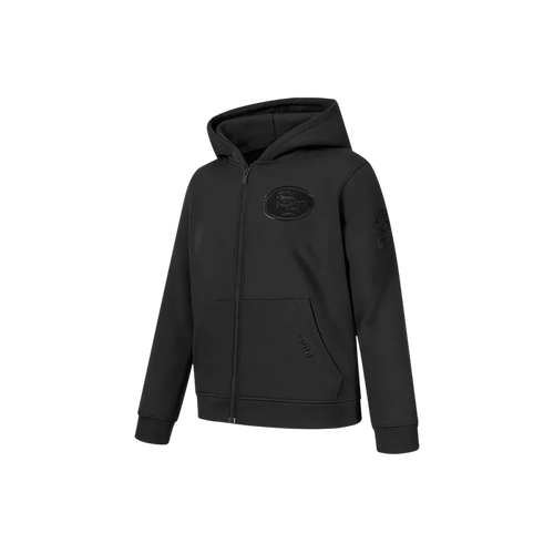 Pro Standard San Francisco 49ers Little Boy's Full Zip Hoodie - Triple Black (FS4L5410760-BLK)