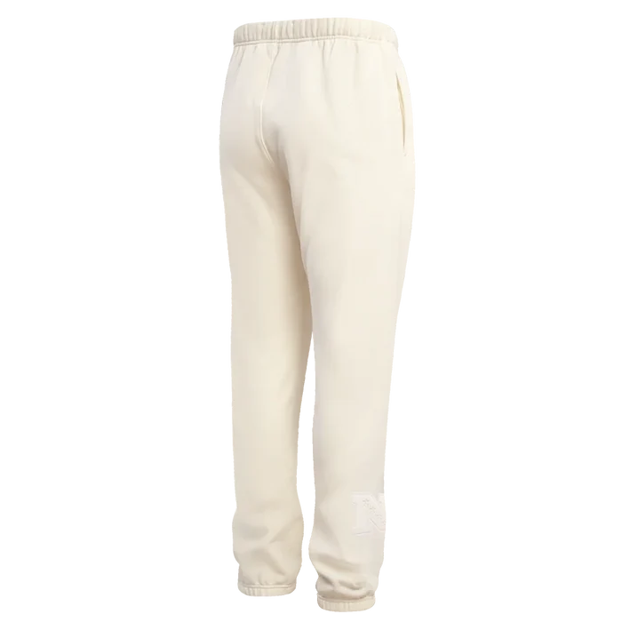 Pro Standard San Francisco 49ers Neutral Logo Sweatpants - Eggshell (FS4444636-EGG)