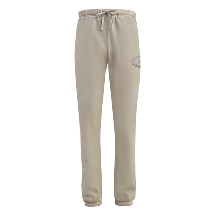 Pro Standard San Francisco 49ers Neutral Logo Sweatpants - Taupe (FS4444636-TAU)