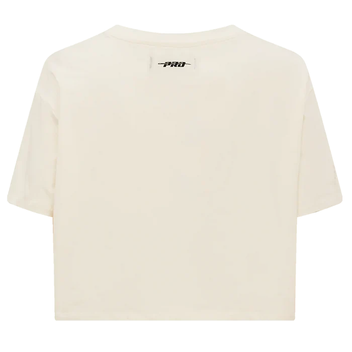 Pro Standard San Francisco 49ers Retro Classics Women's Boxy Tee - Eggshell (FS4A43617-EGG)