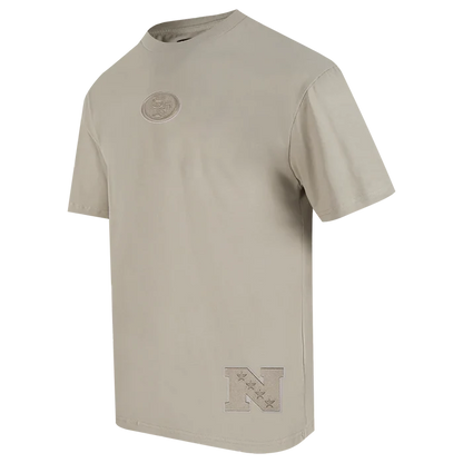 Pro Standard San Francisco 49ers Wingspan Drop Shoulder Tee - Taupe (FS41410470-TAU)