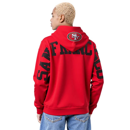Pro Standard San Francisco 49ers Wingspan Hoodie - Red (FS45410468-RED)