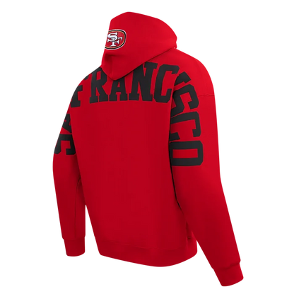Pro Standard San Francisco 49ers Wingspan Hoodie - Red (FS45410468-RED)