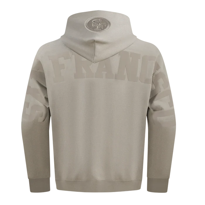Pro Standard San Francisco 49ers Wingspan Hoodie - Taupe (FS45410468-TAU)