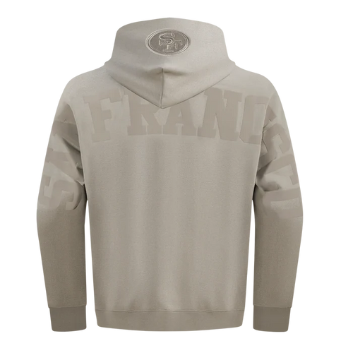 Pro Standard San Francisco 49ers Wingspan Hoodie - Taupe (FS45410468-TAU)