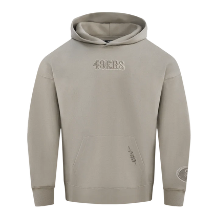 Pro Standard San Francisco 49ers Wingspan Hoodie - Taupe (FS45410468-TAU)