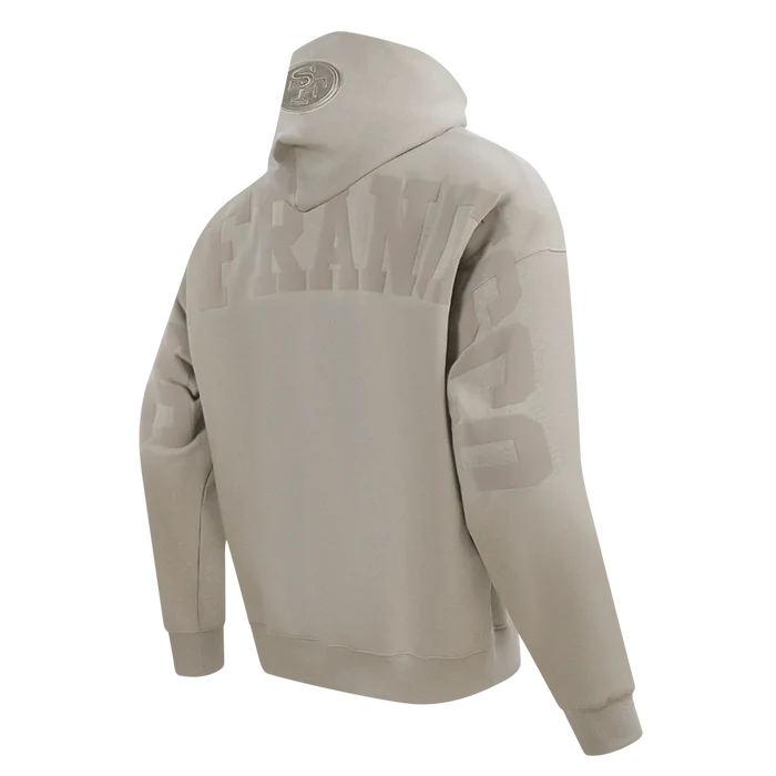 Pro Standard San Francisco 49ers Wingspan Hoodie - Taupe (FS45410468-TAU)