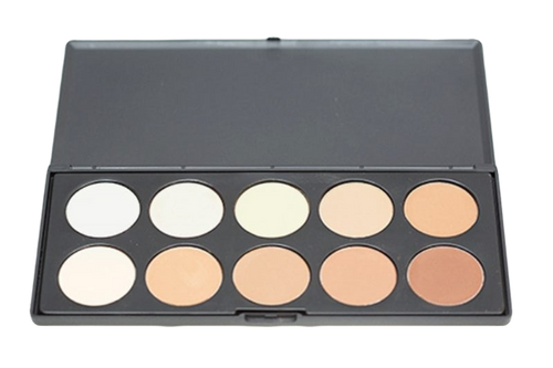 Elan Makeup Studio Professional Contour and Highlight Palette for Face Sculpting