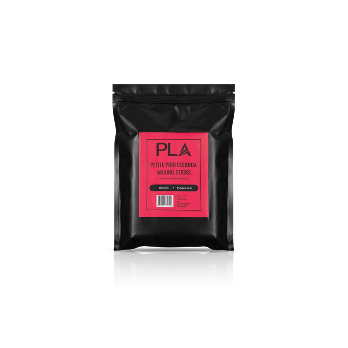 Front of PLA Petite Professional Waxing Sticks packaging