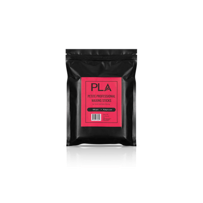 Front of PLA Petite Professional Waxing Sticks packaging