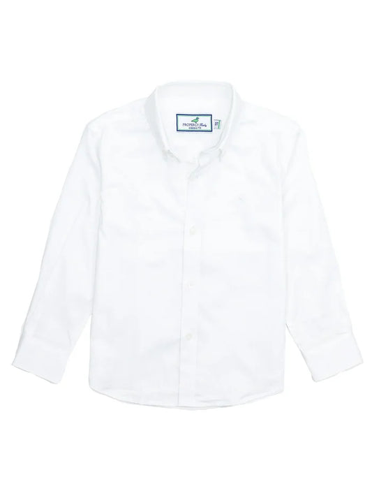 Properly Tied Park Ave Dress Shirt-White